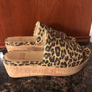 Stuart Weitzman wedge sandels size 5 1/2